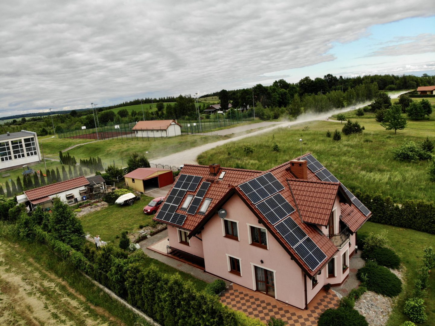 created by dji camera